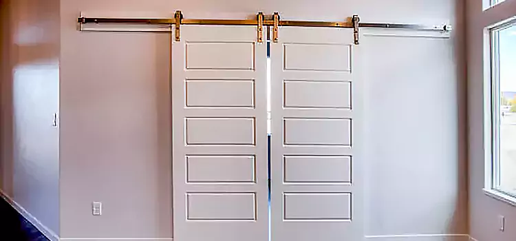 Glass Barn Door with Installation Hardware Kit Tulsa