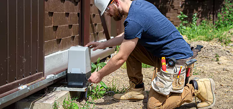 Electric Driveway Gate Installation Tulsa
